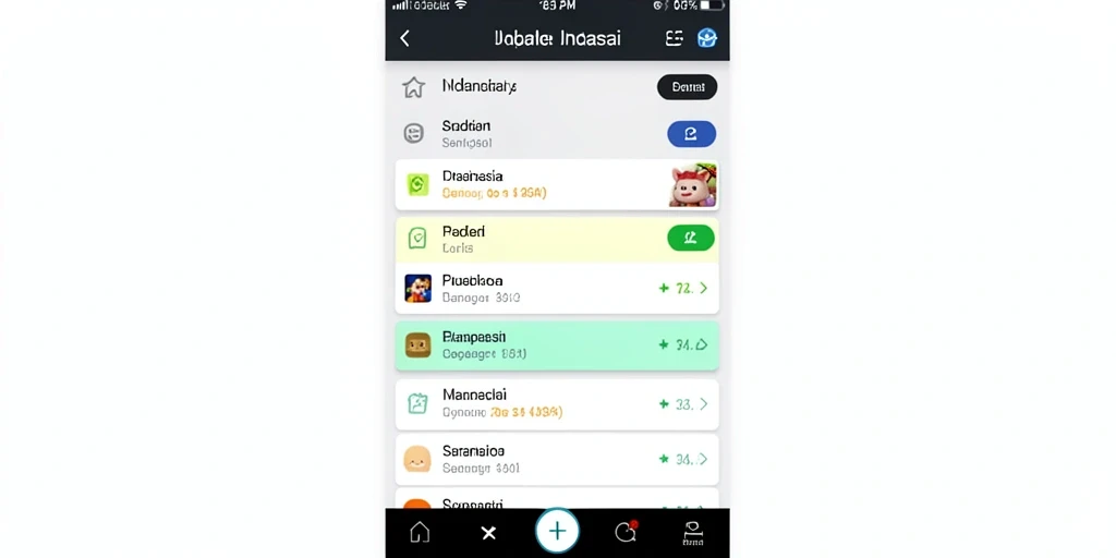 Tampilan antarmuka yang intuitif dan modern.