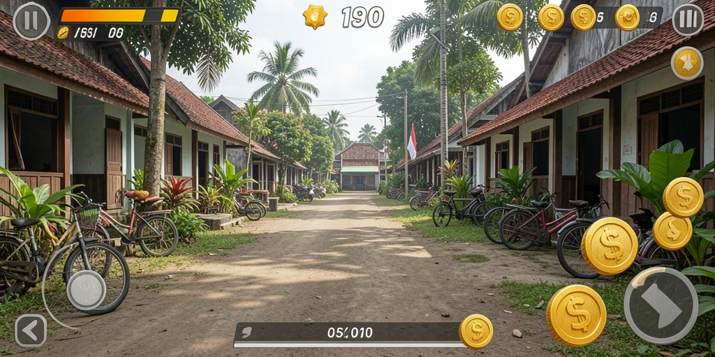 Tampilan antarmuka yang intuitif dan menarik.