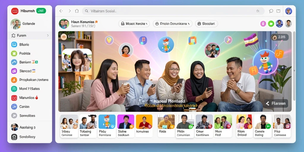 Tampilan antarmuka yang sederhana dan intuitif.