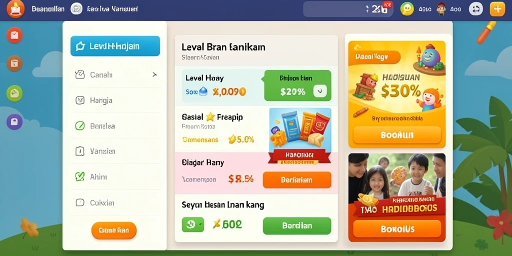 Screenshot menunjukkan pertempuran epik melawan monster raksasa.